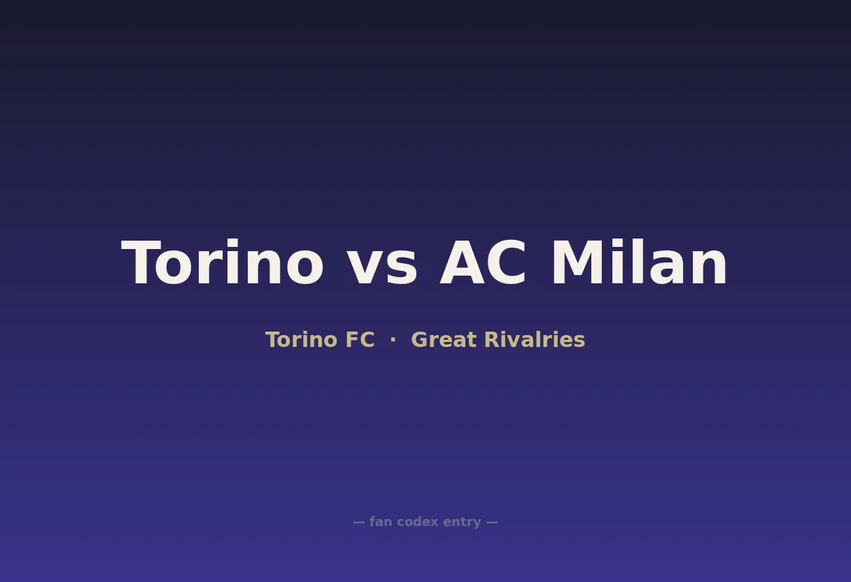 Torino vs AC Milan